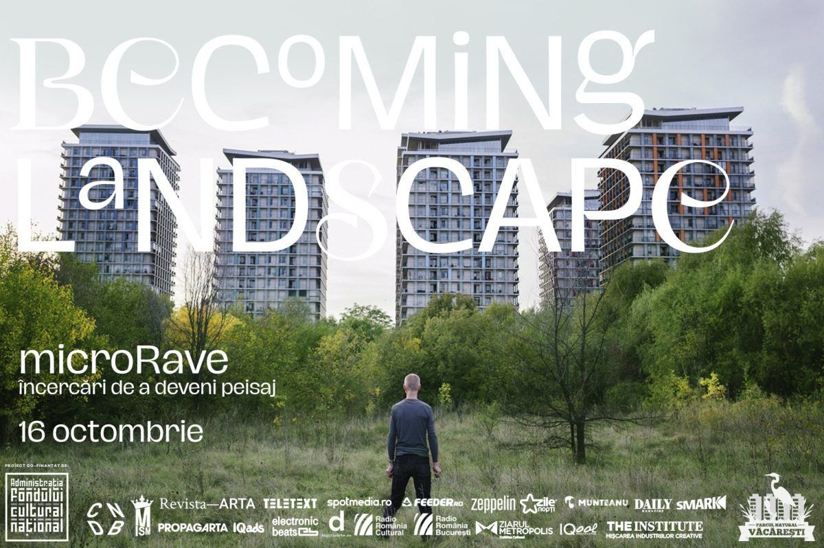 BECOMING LANDSCAPE – microRave in Văcărești park. The music of plants and other performative situations, in a preview for the parties of the future