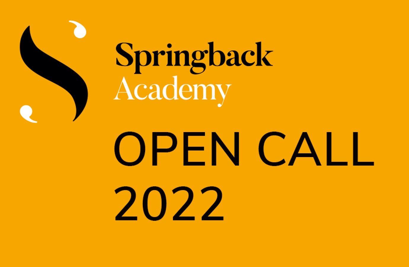 Apel deschis pentru scriitori de dans: Springback Academy 2022!
