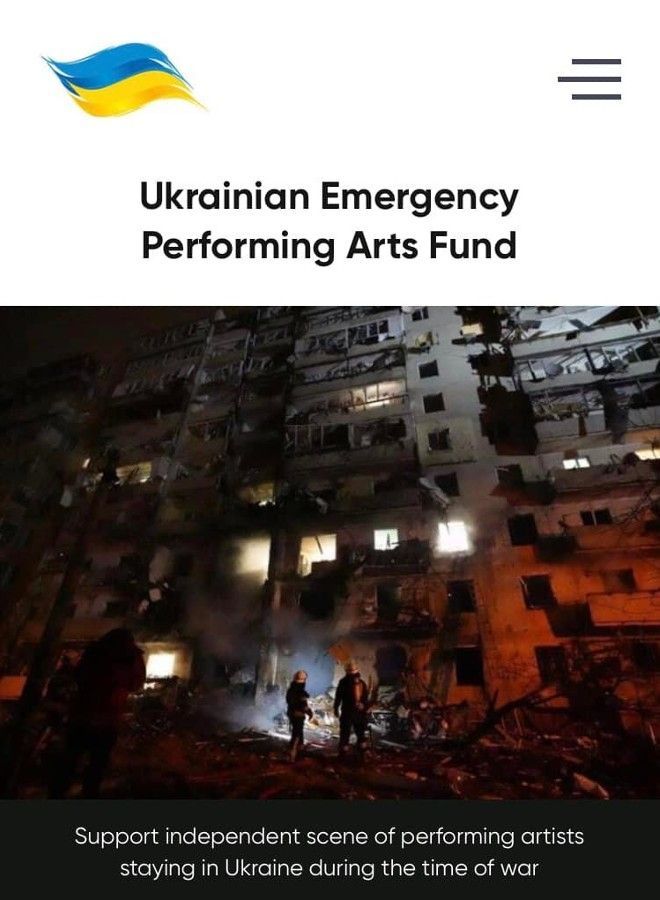 Emergency fund to support Ukrainian artists