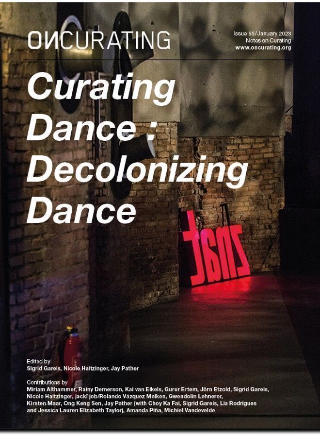 Digital publication recommendation - Curating Dance: Decolonizing Dance