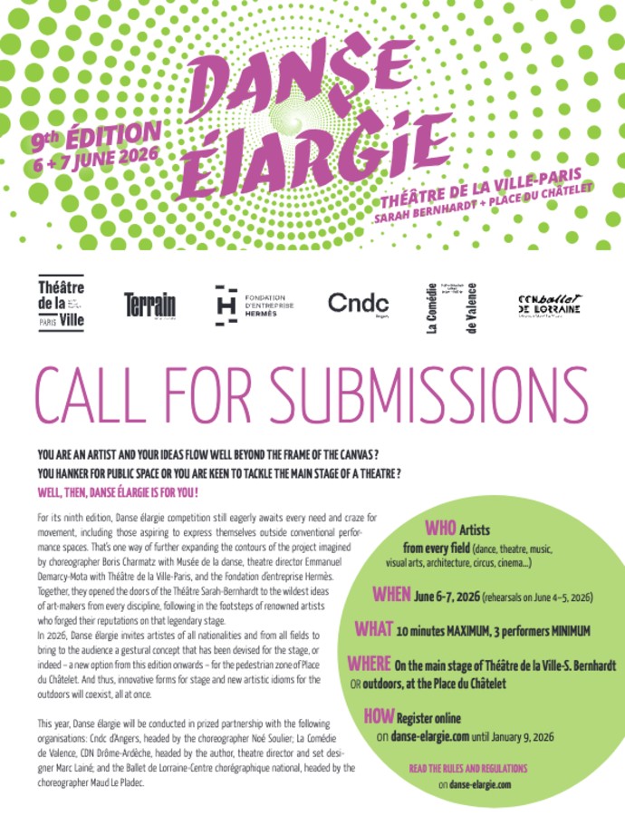 Call for submissions: Danse Élargie
