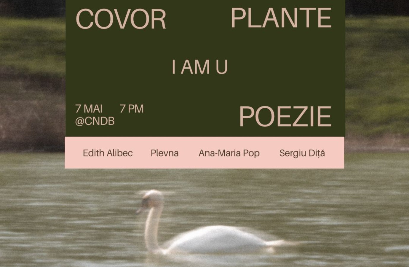 I AM U - COVOR PLANTE POEZIE #3&nbsp;