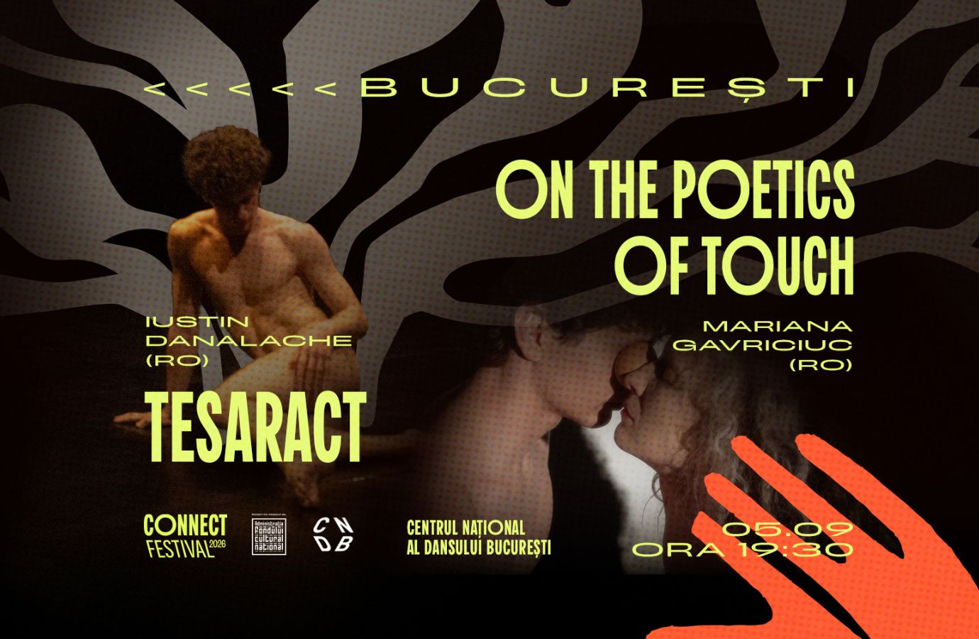 Double bill: TESERACT & on the poetics of touch