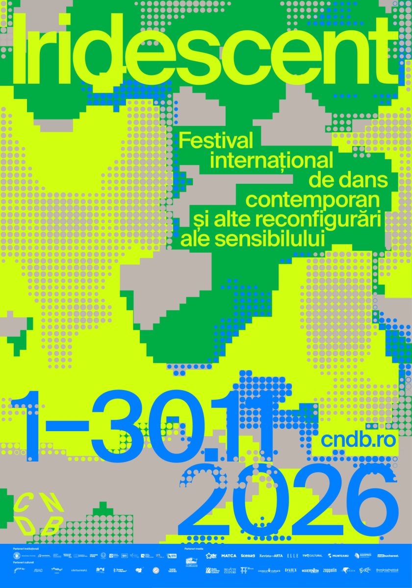 Noiembrie devine IRIDESCENT! Începe cea de-a cincea ediție a festivalului internațional de dans contemporan și alte reconfigurări ale sensibilului
