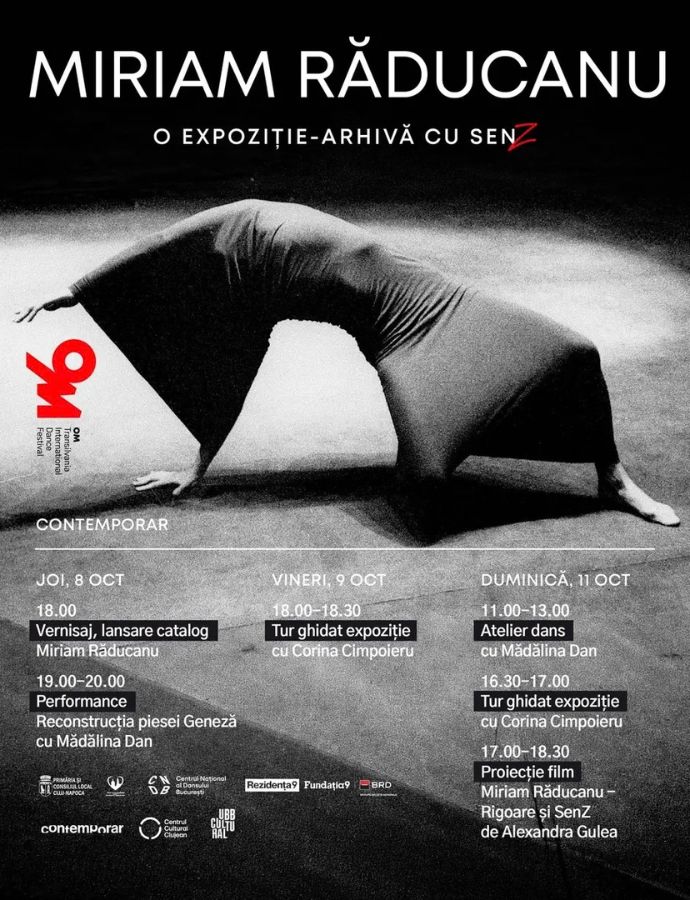 Miriam Răducanu, în centrul unei serii de evenimente la OM Transilvania International Dance Festival